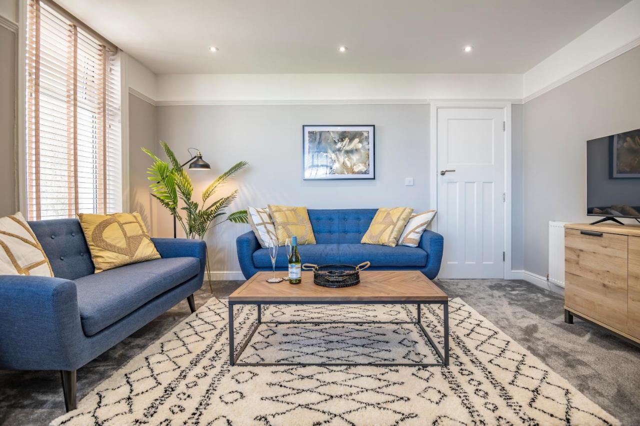 Luxury 2 Bed Apartment, Sea View, Near The Beach. Rhos-on-Sea Luaran gambar